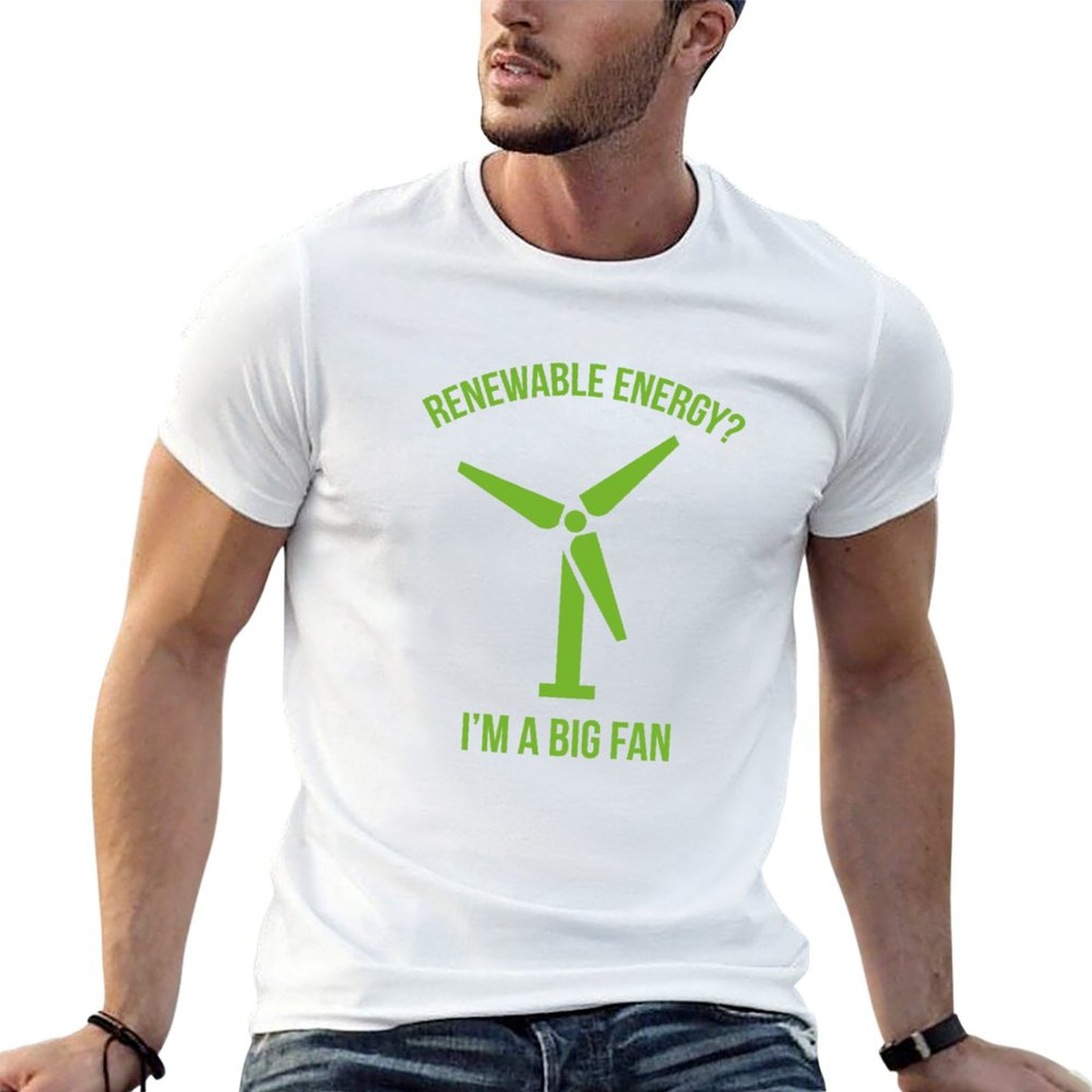 Renewable Energy In China - Renewable Energy T-Shirt man t shirt